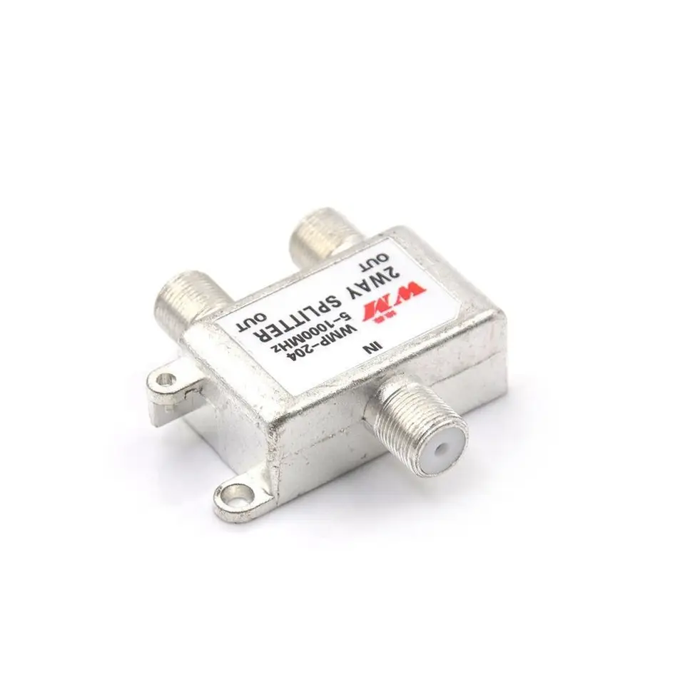 5-1000 MHz Video Equipment 2-Way Coaxial Cable Splitter Satellite Signal Split TV TV TV prijímače