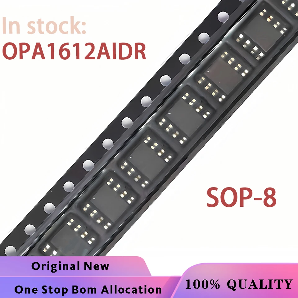(5-10ks) 100% nový OPA1612Aidr OPA1612A OPA1612 SOP-8 IC BGA Chipset