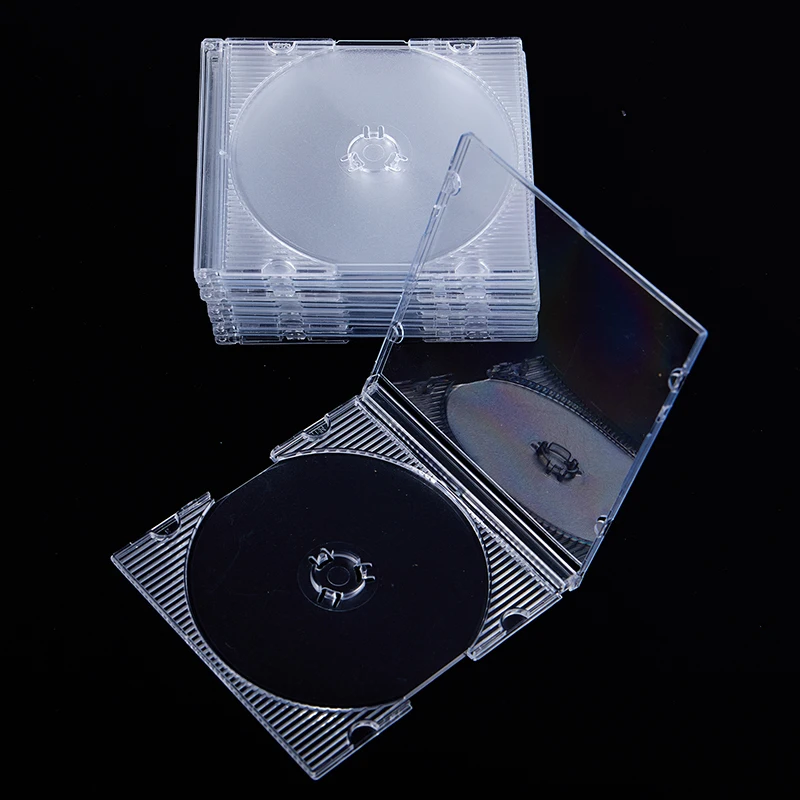 5/10ks domáca štandardná štandardná skladovacia schránka DVD CD CD PASE
