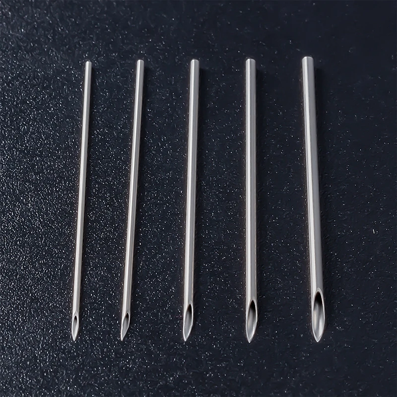 5/10ks jednorazové sterilné telesné ihly Piercing Medical Tattoo ihly pre pupku v bradavke na pupok