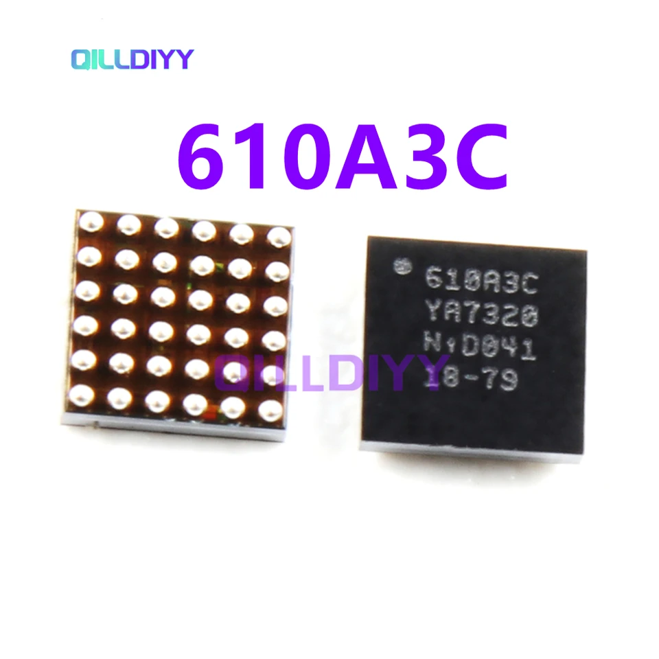 5-10ks/lot USB Nabíjanie IC 610A3C pre iPad Pro3 11 12,9 3gen A1980 A1876 A2013 U2 IC Pro 3