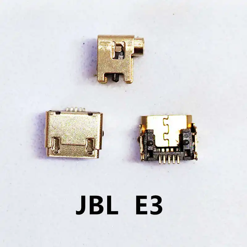 5-10ks pre JBL E3 Bluetooth reproduktor USB nabíjací port dock soket zástrčka nabíjačku konektorov konektor