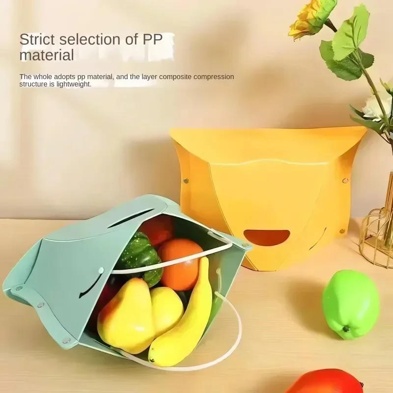 5-1pcs Prenosný skladací papier skladovacia taška s prepravou rukoväte s dvom