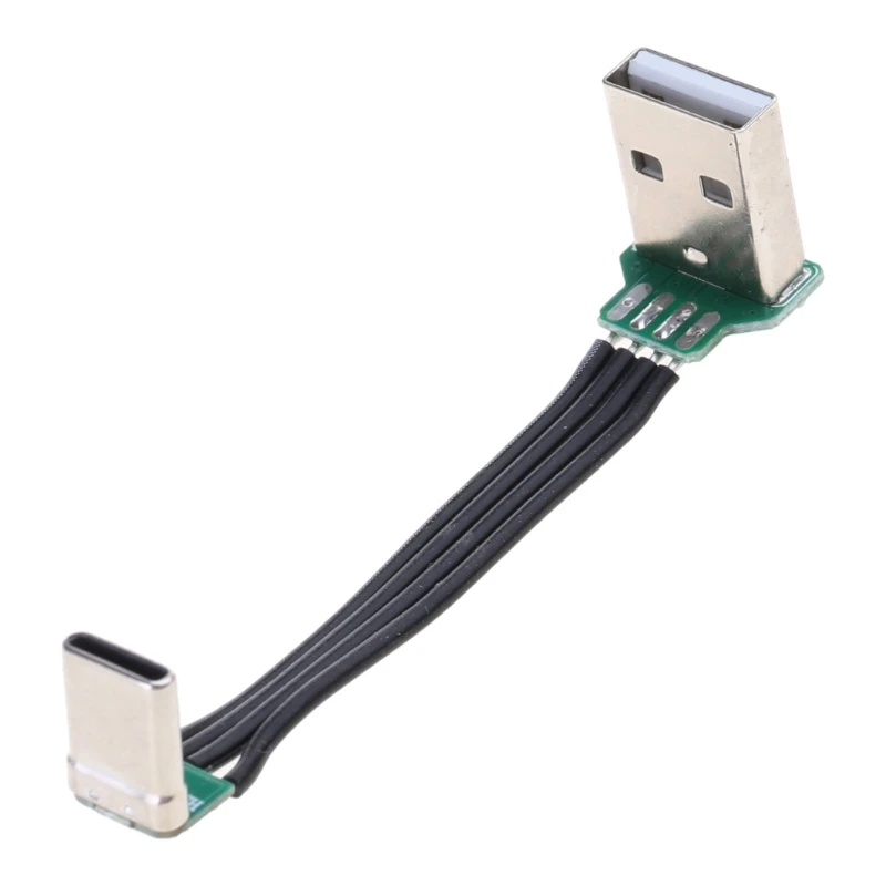 5-200 cm USB na USB kábel mäkký plochý kábel muž na muž 10W nabíjacie kábel