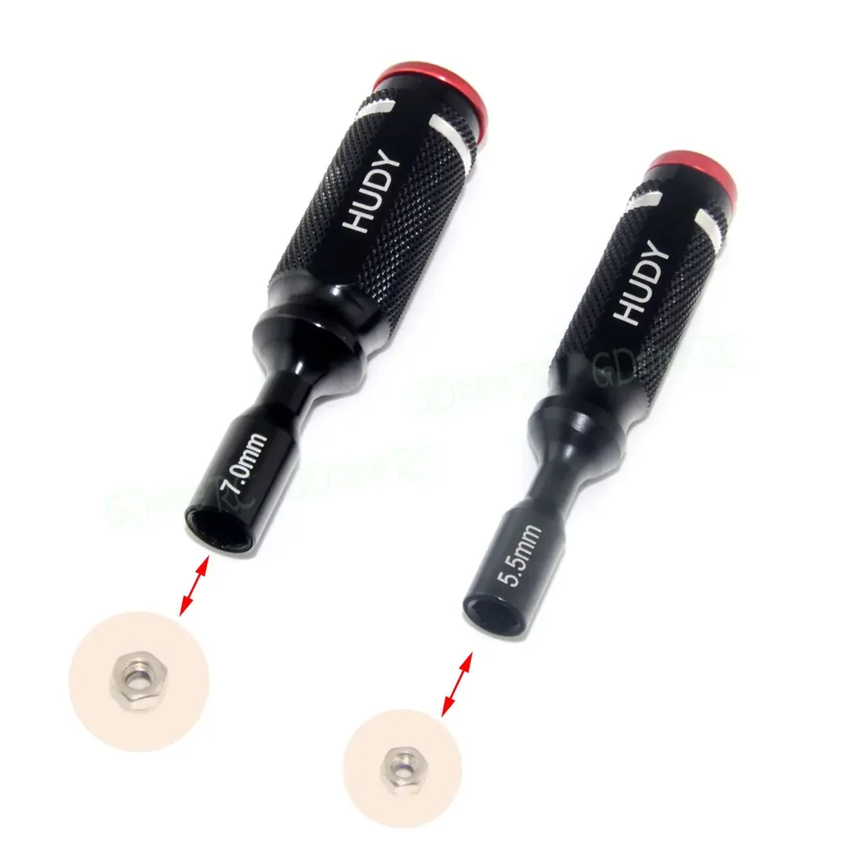 5,5 mm 7,0 mm Hudy Hex Screwdriver M3/M4 Socket Socket Hexagon Hexagon Raleve pre nástroj RC Car Drone Boat Quadcopter Multirotor Toys Tool