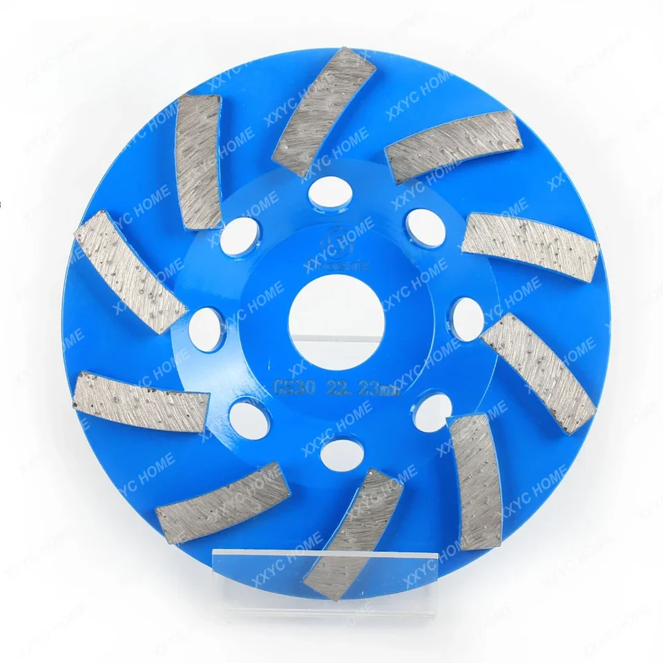5, 7 palcové brúsenie betónu pre brúsenie uhla 22,23 mm