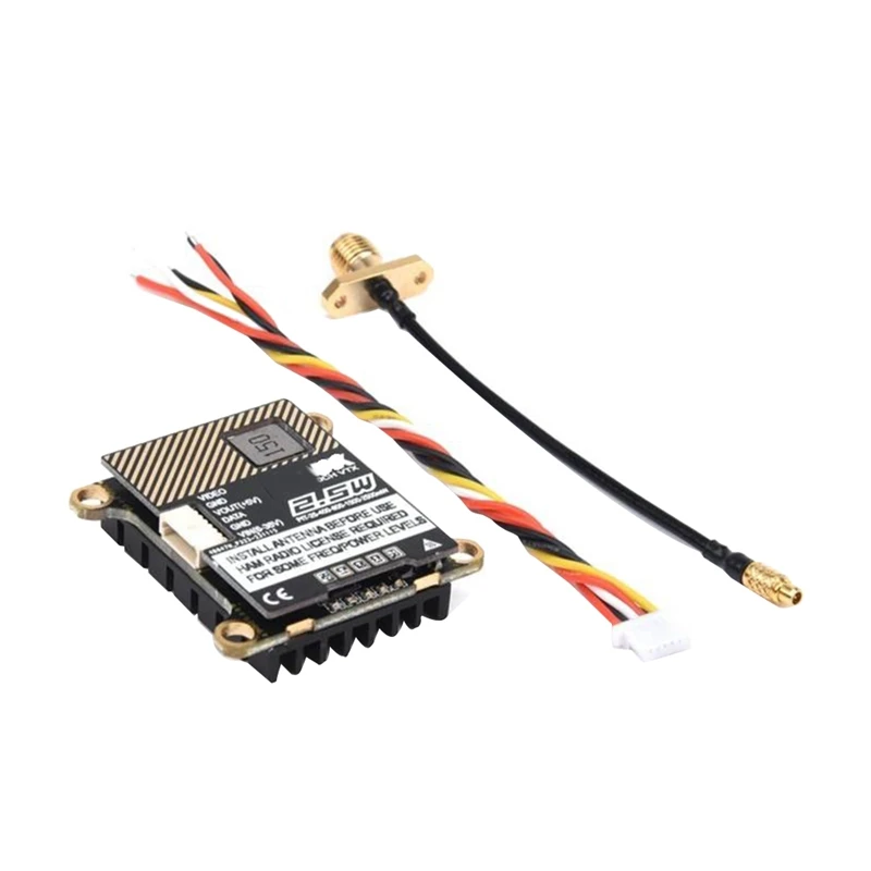 5,8G 2,5 W FPV VTX 40CH 2500MW pre RC Fixované krídlo FPV Long Rang Rang Racing DRON DRUBLABLE Trvalé ľahko použiteľné
