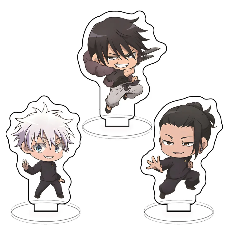 5 cm anime jujutsu kaisen gojo sactoru fushiguro toji getou Suguru akrylový figúrku modely karikatúry stolové dekorácie