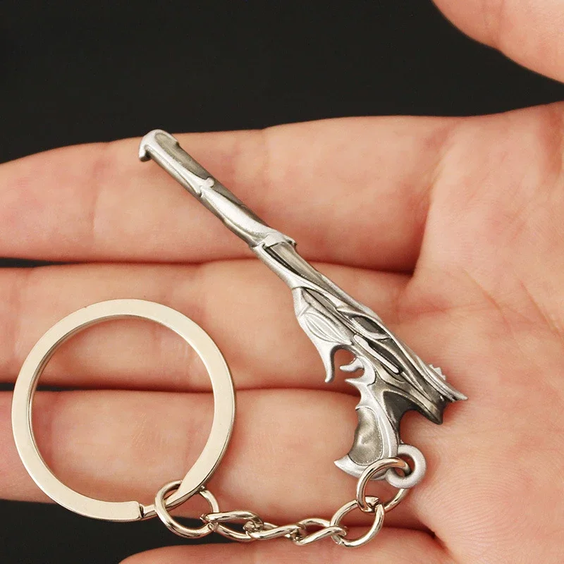 5 cm nová valorantná hra Soverign Ghost Classics Skin Gun Periférne mini zbrane Kľúčenka modelu Keychain Darčeky Hračky Hračky Kid Kid