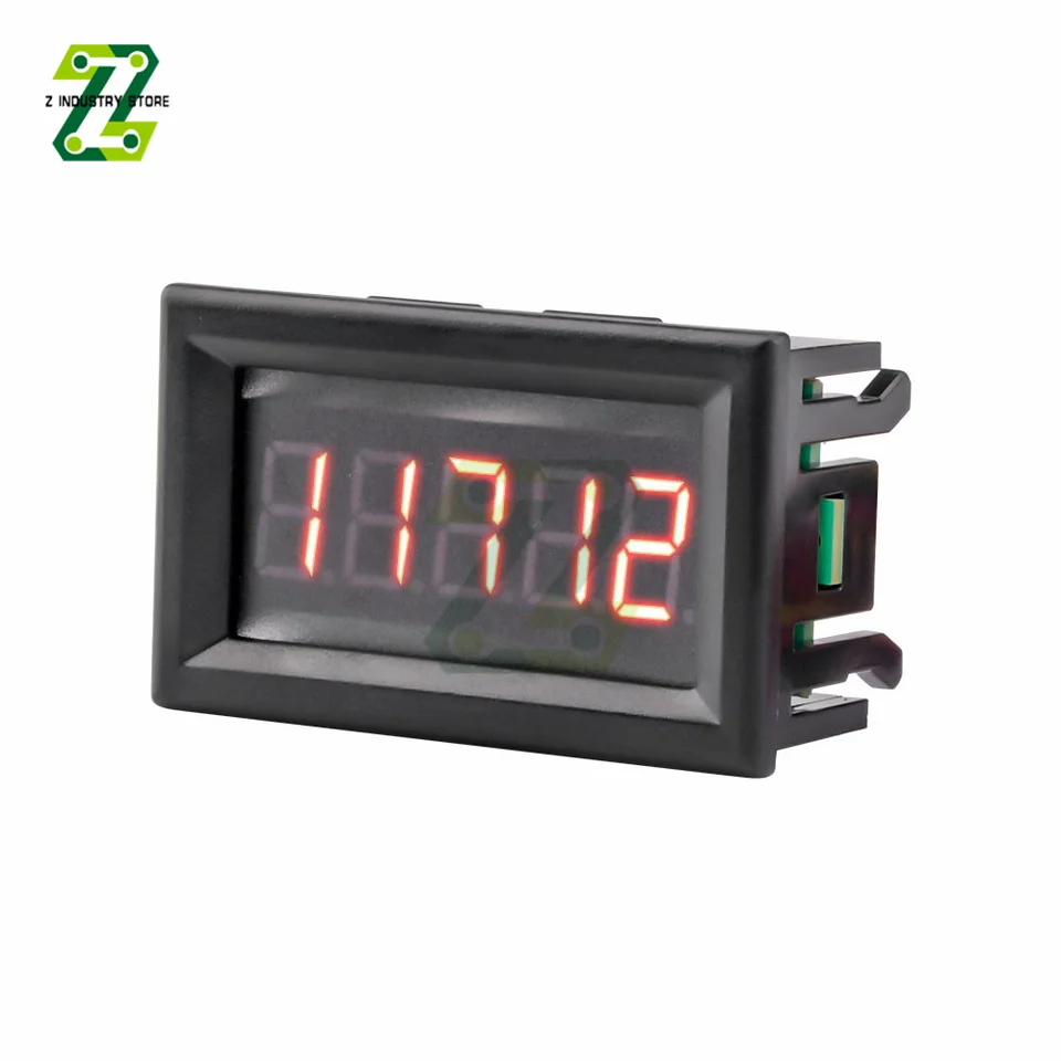 5 digitálny LED červený tachometer meraný otáčok otáčok rýchlostný snímač digitálneho frekvenčného merača pre motor bez kefy