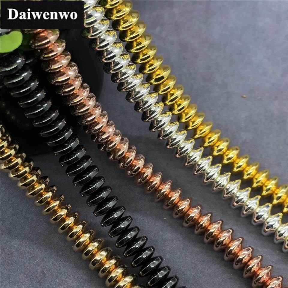 5 farieb hematínske rozperné guľôčky 4/6/8 mm prírodné voľné náramky DIY náramky