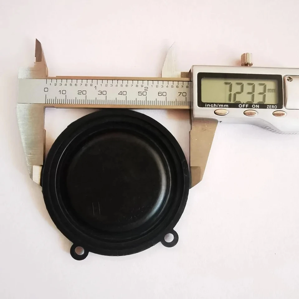 5 ks 73 mm plynový tlak ohrievača vody Dve uši Čierna biela červená membrána Príslušenstvo Vodné plynové spojenie častí ventilu ventilu