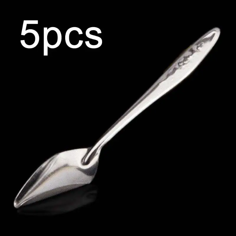 5 ks detským vtákom špicatý kŕmny lyžica z nehrdzavejúcej ocele mliečny liek Parrot kŕmny pre všetkých detských vtákov pivonka Cockatiel