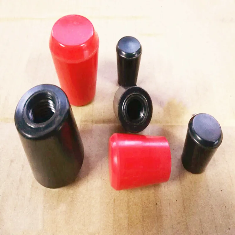5 ks M6 M8 M10 M12 M16 Bakelite Ruck Gual Gule Červená a čierna ruka ruky ruka ruky Ručne utiahnuté matice Upínacie gombózne matice