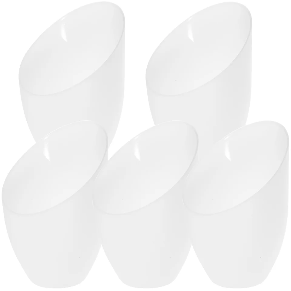 5 ks montážna doska vnútorný stropný ventilátor Chic Lampshade Desk Stolové svetlo Svetlo Výmena kreatívnej žiarovky-chimney tulipánovej lampy