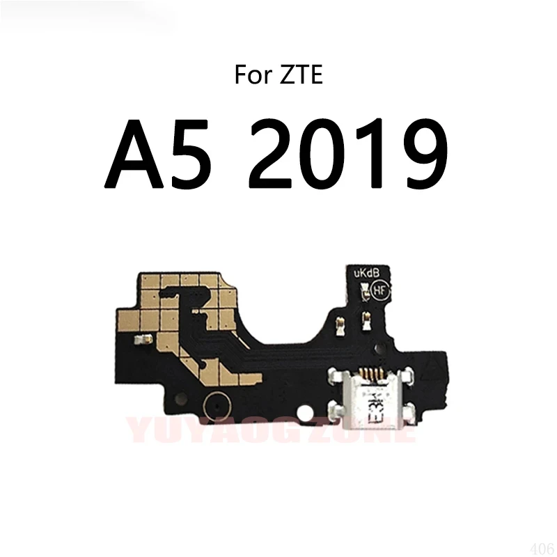 5 ks/veľa pre ZTE Blade A5 2019 2020 USB Nabíjací prístavný port soketový konektor konektora konektora Flex kábla MODUL