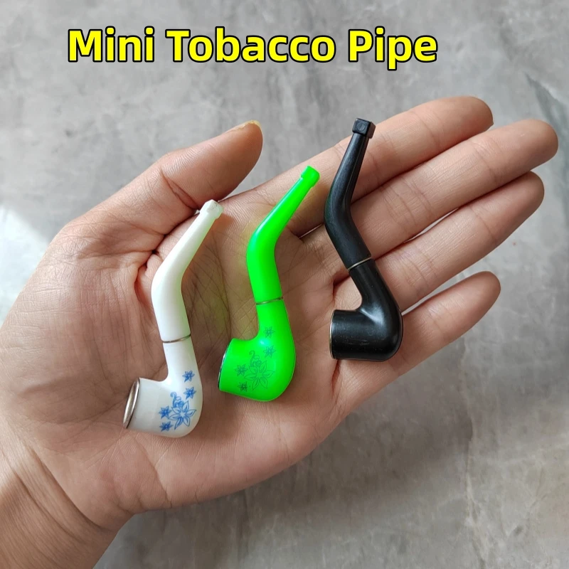 5 kusov mini fajčiarske rúry živice kreatívne rúrky fajčiarske doplnky pre začiatočníkov