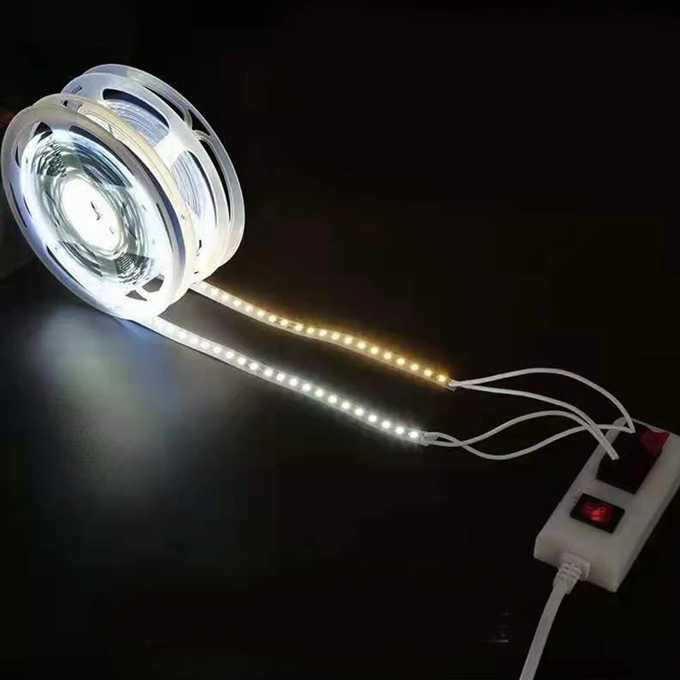 5 m 10m 20 m AC 220V 230V 240V 2835 LED pásma LED svetlo 120led/ m s ic dekoráciou pásková lampa biela/ teplá biela/ prírodná biela