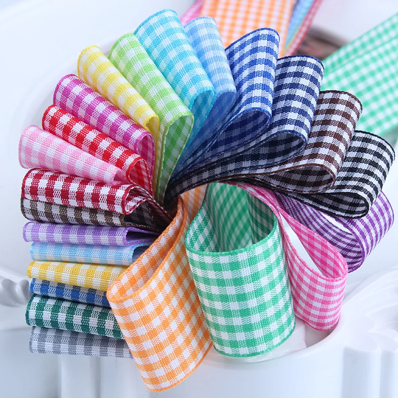 5 metrov saténové mriežky saténové stuhy DIY Bowknot Ribbon Bow Crafts Dodávky Grosgrain Ribbon Girls Girl