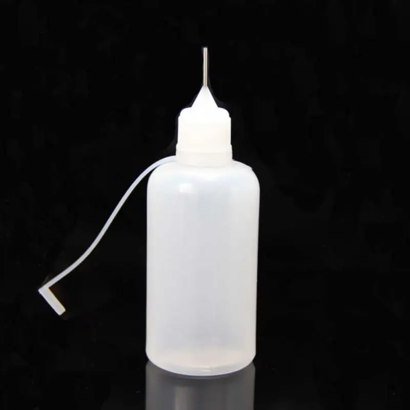 5 ml-120 ml plastové presné hrotové fľaše, fľaše s hrotmi ihly pre remeselné lepidlo alkoholový atrament, Mini Funnels