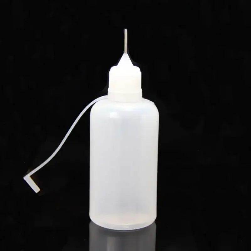 5 ml-120 ml plastové presné hrotové fľaše, fľaše s hrotmi ihly pre remeselné lepidlo alkoholový atrament, Mini Funnels