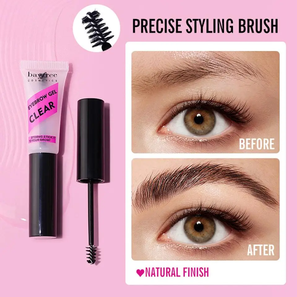 5 ml nepremokavé riasenné očné tiene Dlhodobé pevné obočie Transparentné oko s rýchlym sušením produktov Kórejský čierny make-up hadica U8D5