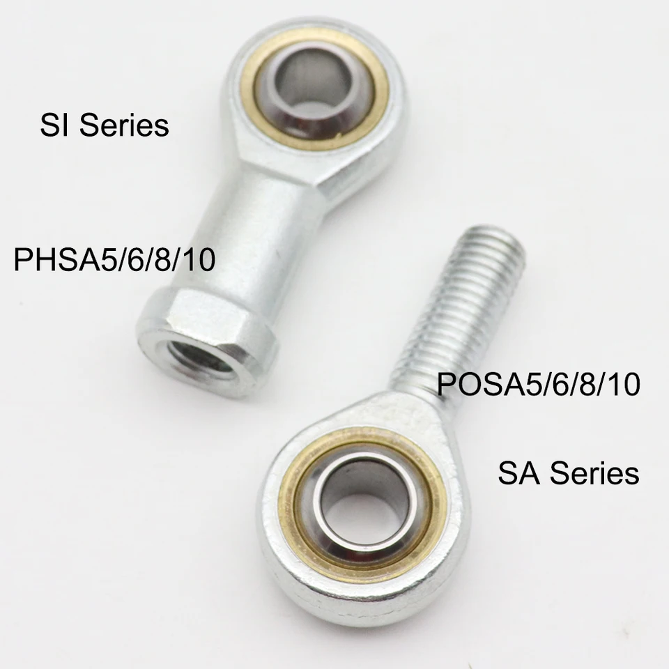 5 mm/6 mm/8 mm/10 mm/12 mm/16 mm/18 mm/20 mm/22 mm/25 mm muž/samica sa si t/k posa8 phsa8 guľový kĺb metrický závitový rybový konc