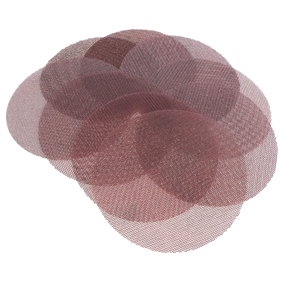 5-palcový brúsny disk s brúsením 125 mm brúsny papier 80-600 Grit Hook Loop bez prachu Blokovanie za laku na laku na kovové dokončenie leštenia