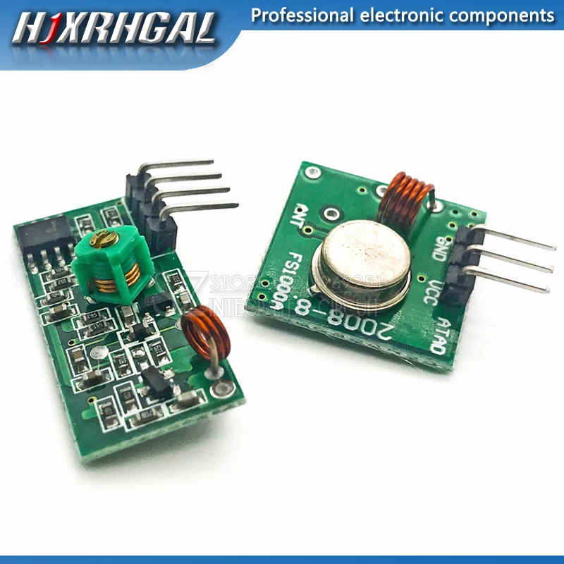 5 párov (10ks) 433 MHz RF vysielač a súprava modulu prijímača pre Arduino/Arm/MCU WL DIY 433MHz bezdrôtové bezdrôtové prepravu Hjxrhgal