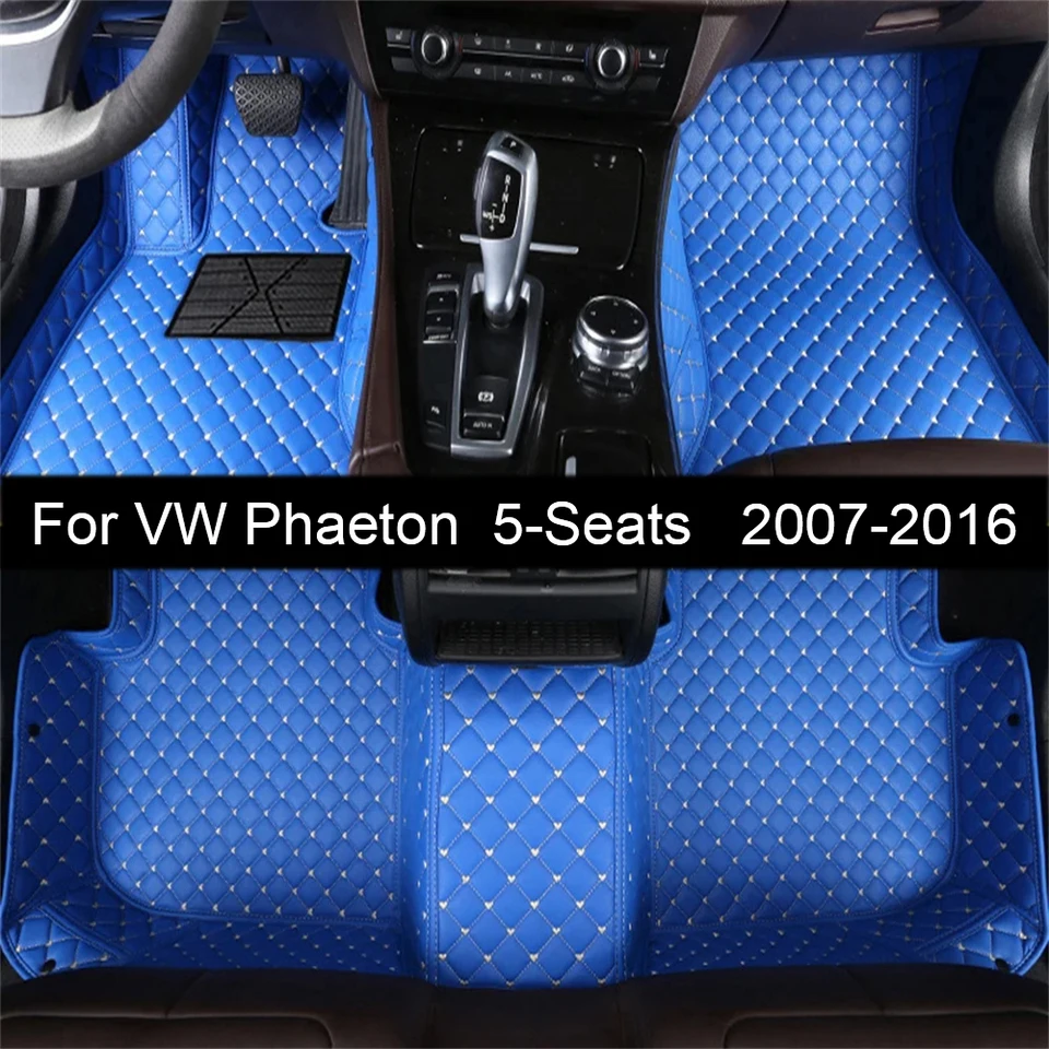5 sedadiel podlahové podlahy Mats Fit for Volkswagen Phaeton 2007 2008 2009 2010 2010 2011 2013 2013 2015 2015 2016