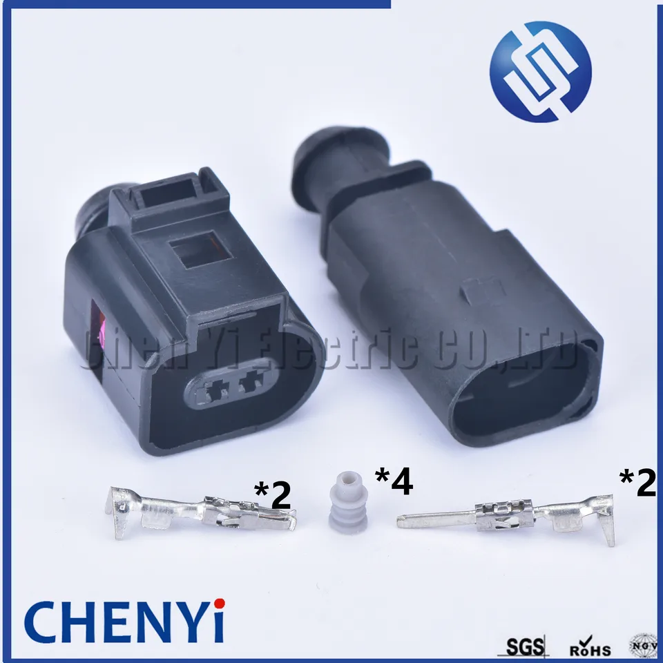 5 setov 2 PIN 1,5 mm 1J0973802 1J0973702 Muž alebo ženská automatická teplota snímača DEFLATION VENTILU VENTIOPLE KONEKTORY 1J0 973 802