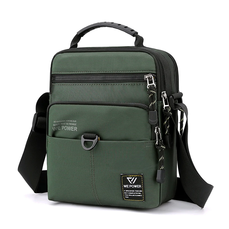 5 vrstiev dizajn pánske kabelkové ramená Vysoko kvalitné mužské tašky Top-Handle Messenger Stylish Elegant Style Men's Bag Bolsos