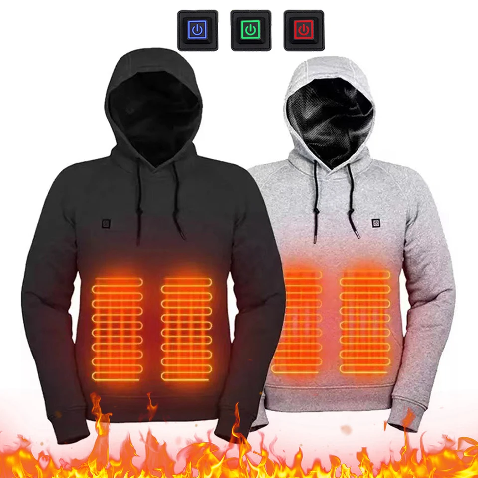 5 vykurovacích zón vyhrievané bunda Men Men Dám