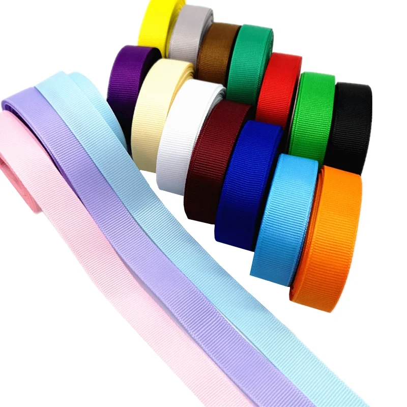 5 yardov Grosgrain Ribbon 6 10 15 20 25 40 50 mm pre darčekové balenie vlasov mašle DIY Svadobná hostina vianočná dekorácia