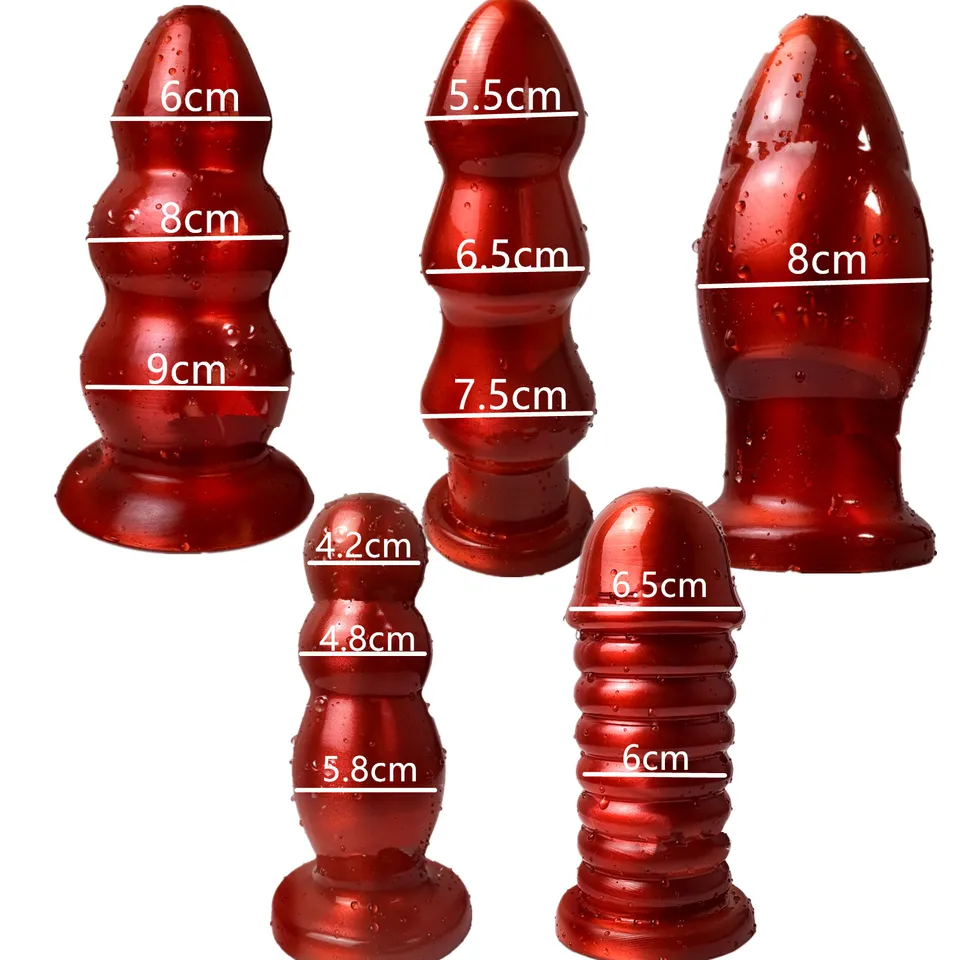 5 štýlových análnych hračiek Obrovské päsť análny päsť päsť zadku Gode dildo dilatador análny prostata Masager gay buttplug sexuálne hračky pre ženy mužov