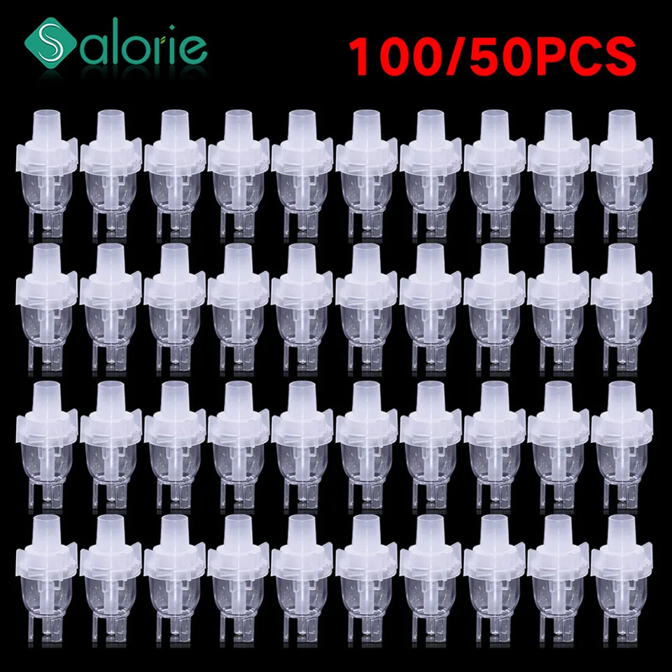 50/100ks zdravotná starostlivosť 6 ml Inhale Nebulizer Medicine atomizovaná nebulizaderové deti dospelých nabíjateľných automatizátorov Tank Cup Strešer