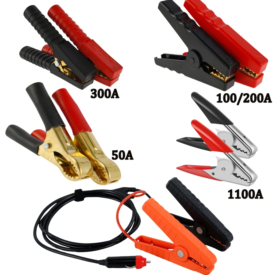 50-1100AMP COPPER KROKODILNÉ KLIKY Terminál, elektronické svorky batérie s batériou pre batérie