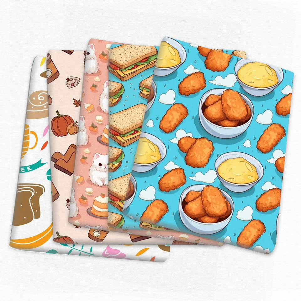 50*145 cm Patchwork Potvrdené polyester bavlnené tkanivové tkanivo šitie prešívané tkaniny vyšíva