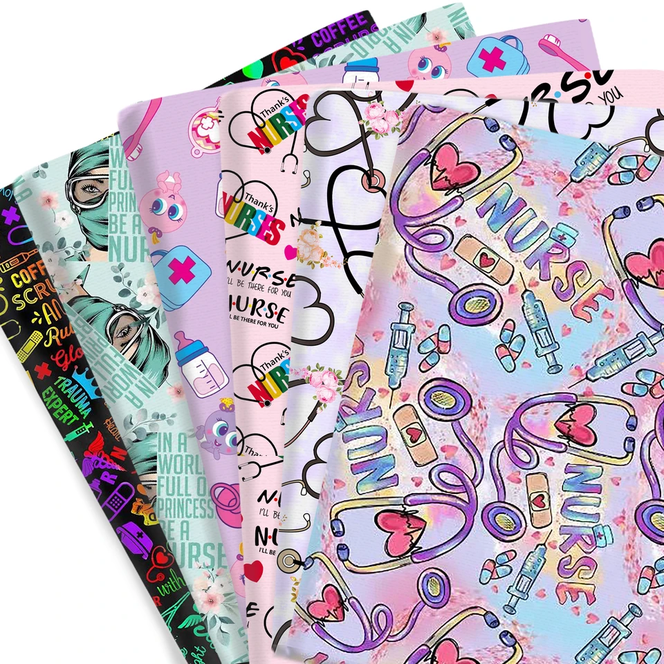 50*45 cm / 50*145 cm sestier zdravie 100% čistý / polyester bavlnený materiál patchwork šijací tkanina prikrývka prikrývka DIY tkanina