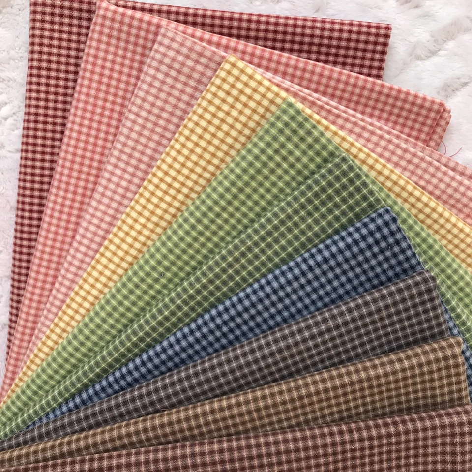 50*70 cm DIY Japonsko malá tkanina Little Clother Group Tkaniny, na šitie ručne vyrábaného patchwork prešívania, náhodné pruhovanie bodky