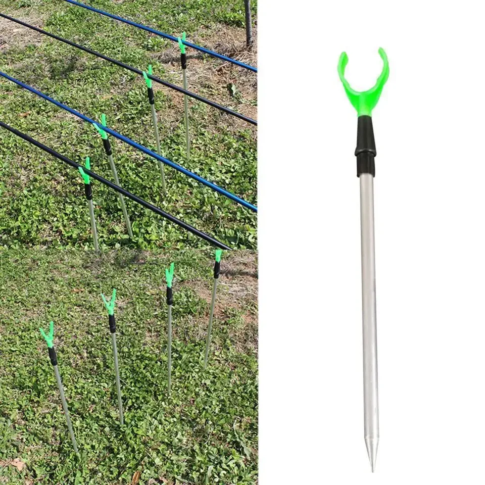 50/80 cm nastaviteľný rybársky stojan Teleskopický rybársky brehstick predlžovanie V držiakovej tyči Rybárska tyč Rybárska tyč na zimu
