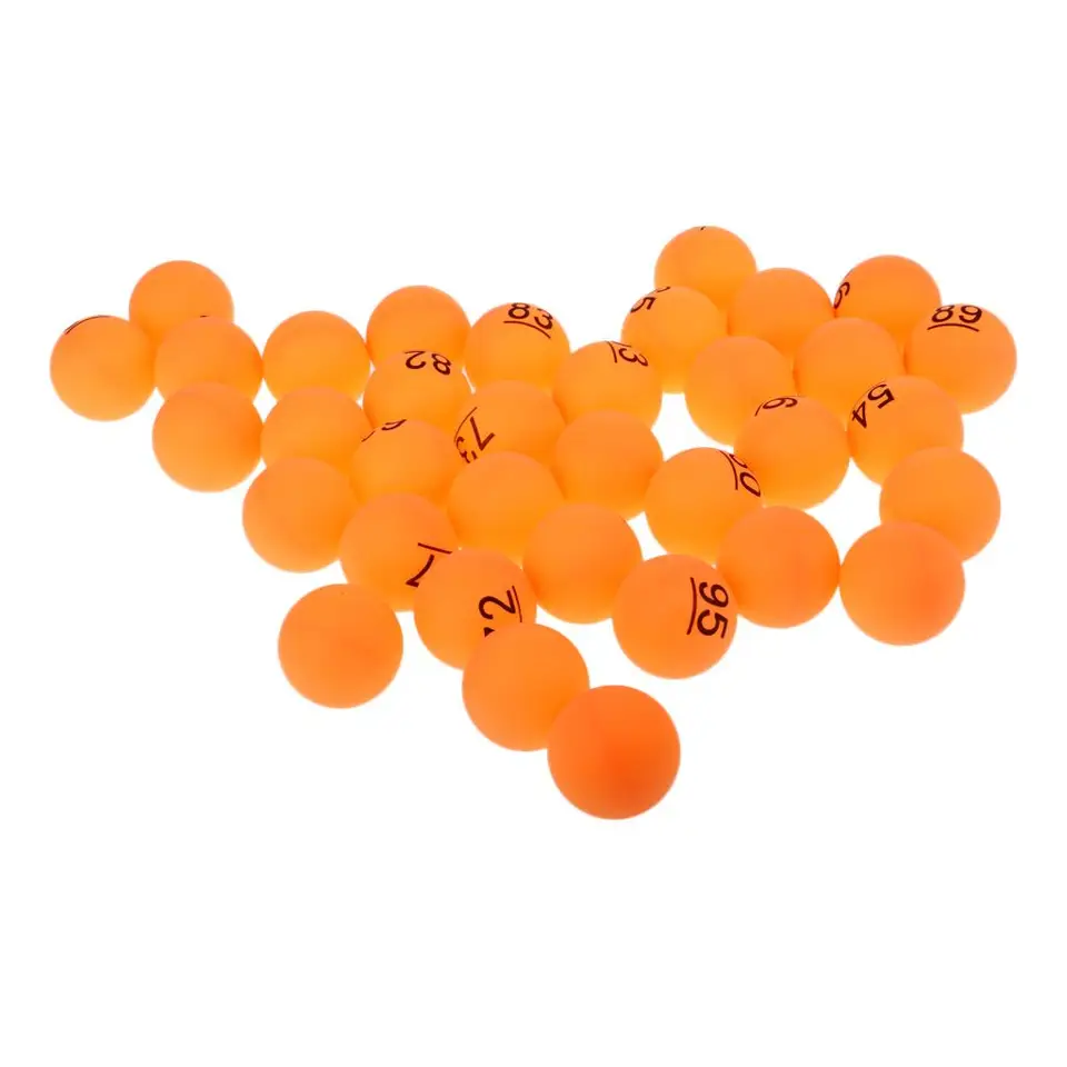 50 balení stolové tenisové tréningové loptičky 40 mm prax Pong Balls 51-100