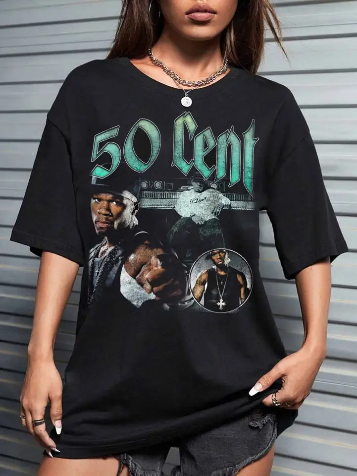 50 cent unisex košeľu vinobranie rap tričko 50 cent 50 cent tlat tričko 50 cent plagát 50 Comic Art G-Unit 50 Cent
