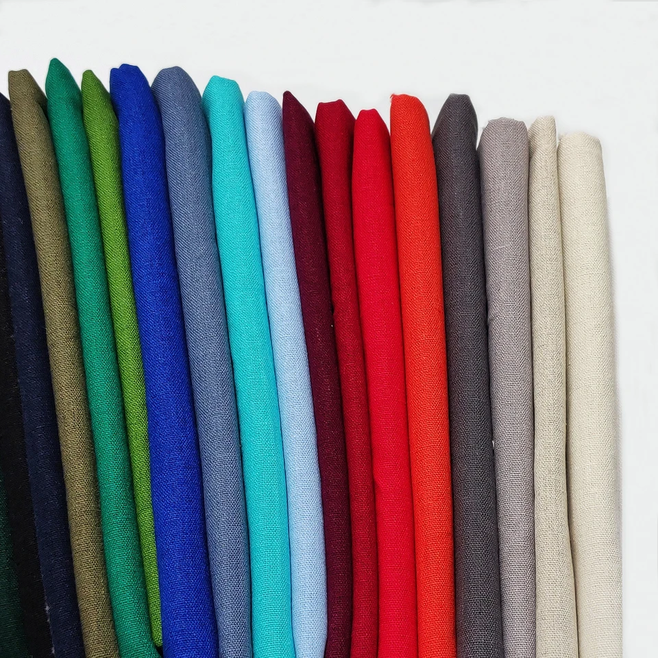 50 cm*140 cm biela čierna masívna bavlnená ľanová látka DIY DIY WEWN WETHWORD PRE PRE PRE PRE PRE NÁHODNÁ TREKÁCH