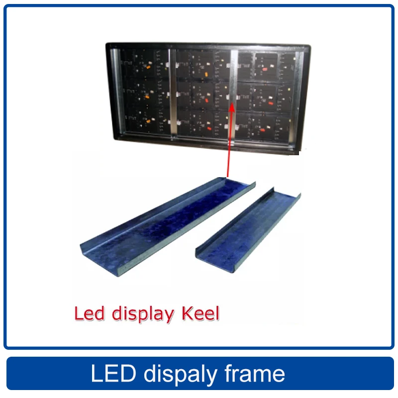 50 cm železný kýl, P10 P16 P20 LED displej hliníkového rámu Príslušenstvo Lightgage Steel Nesprup