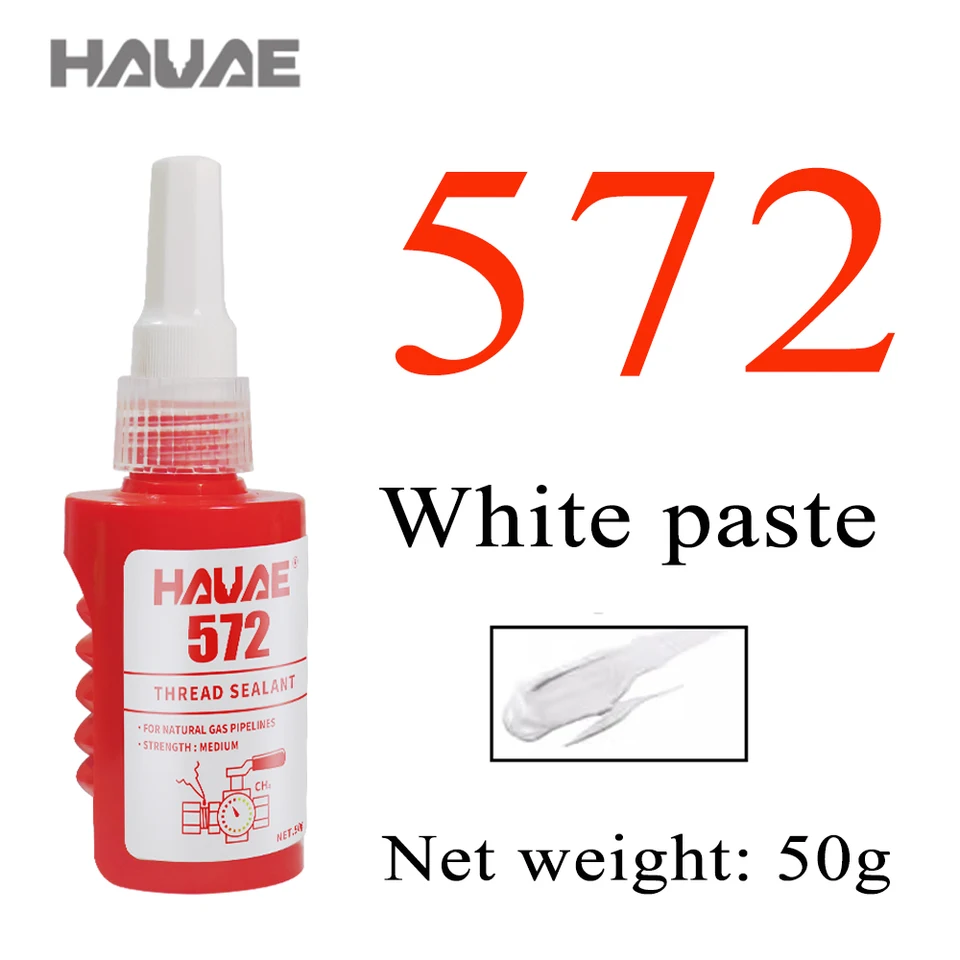 50 g Haue 572 Lepidlo TEVENIE TEVICKÉHO ZÁVISLO Kvapalina Kvapalina Odnímateľný kovový lepidlo odolné voči vysokej teplote