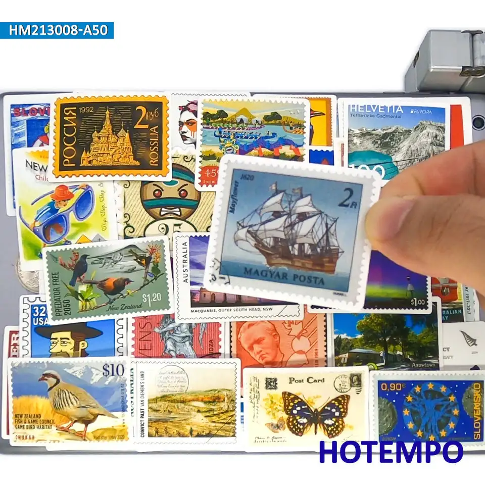 50 klice retro pečiatky národné mestské kultúry cestovné nálepky pre telefón scrapbook batožina skateboard cyklór cyklus car notebook hračky