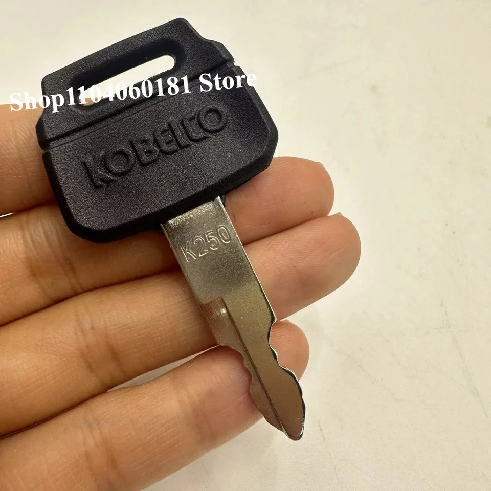 50 ks K250 2420WL2420 Ignition Switch Key Kompatibilný pre Kobelco SK60 SK75 SK200 SK210 S350-8-10 Nakladače kolesa Excavator