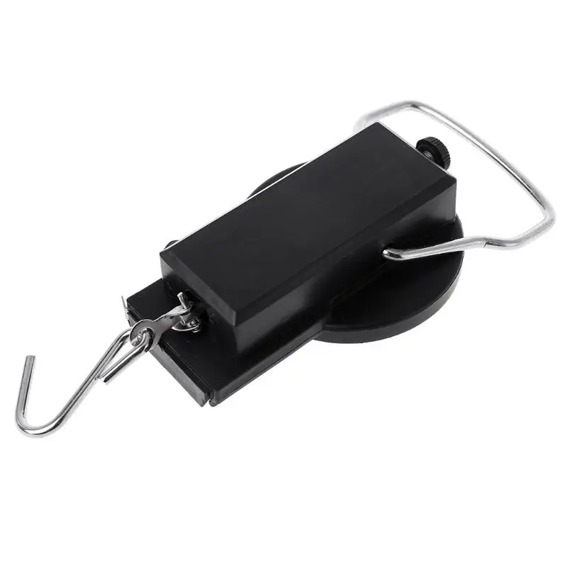 50 lb prenosný mechanický číselník visí/Rybia/batožina/kuchynská mierka Závesný háčik viacúčelová stupnica pre