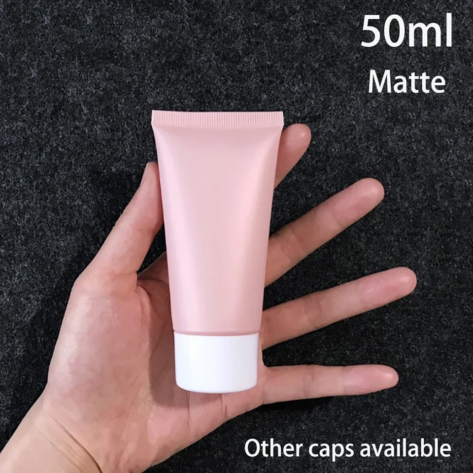 50 ml matný ružový kozmetický nádob